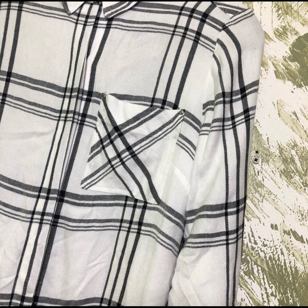 WHBM button down blouse - Picture 2 of 2
